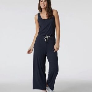 Vouri NWOT Falls Jumpsuit in Midnight Heather